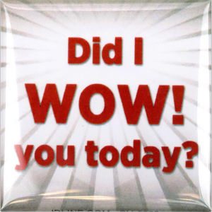 Square Shape Shirt Button w/ Full Digital Customization