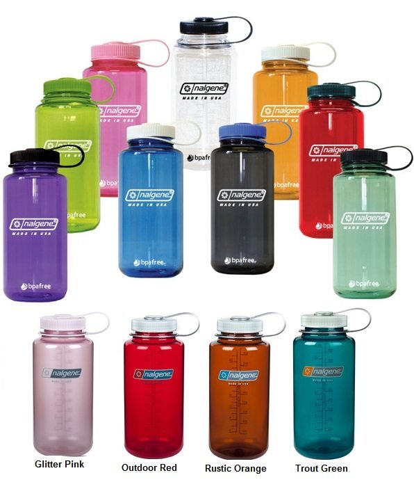 Durable Tritan Nalgene Wide Neck Drink Bottles