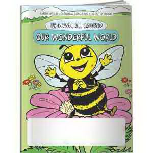 Bee Themed Learning Coloring Book