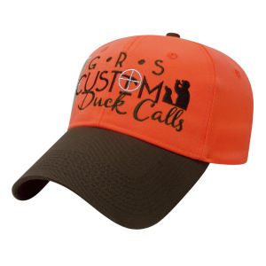 Brown and Blaze Orange Cap (Ducks and Geese)