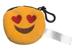 Smiley heart Eyes Emoji Key Tag