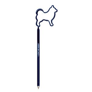 Fluffy Dog Silhouette Pen - Husky