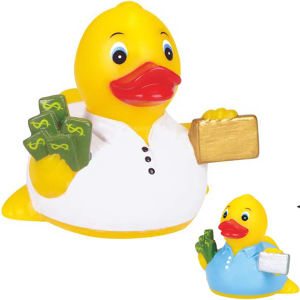 Money Saver Rubber Duck Toys