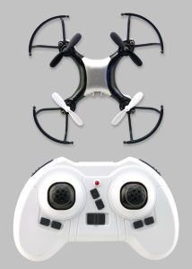 Black-Silver Colored Sleek Small Darter Drone