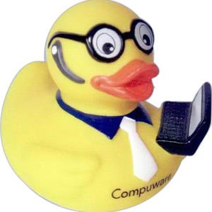 Techy Computer Expert Ducky Bath Toys