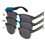 Half Frame Sunglasses with Vintage Retro Look and Customization julius-frameless-sun-glasses