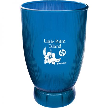 18 oz. Plastic Coconut Glass