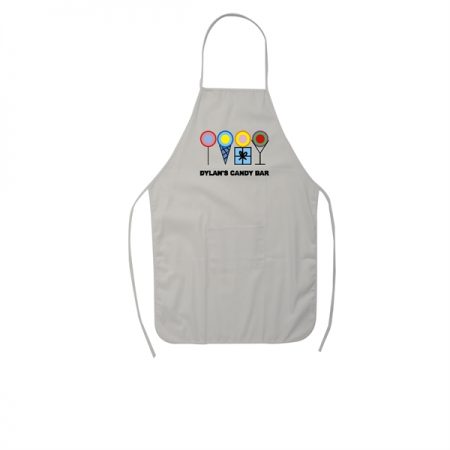 Canvas Apron made of Cotton with custom imprint.