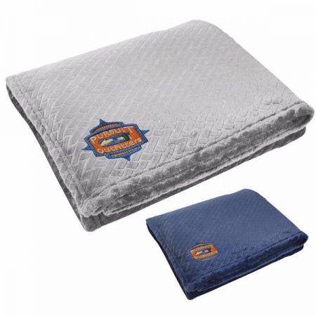 Large blanket made of polyester.