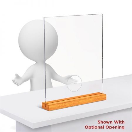 Barrier for social distancing made for heavy duty use.