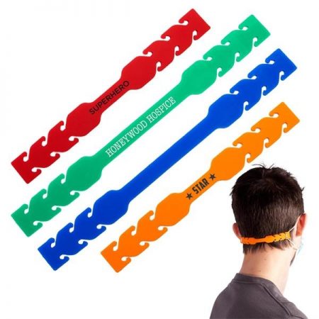 Ear Saver that helps make wearing a mask more comfortable.