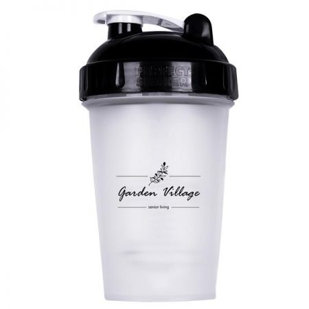 Shaker water bottle with 20 oz.