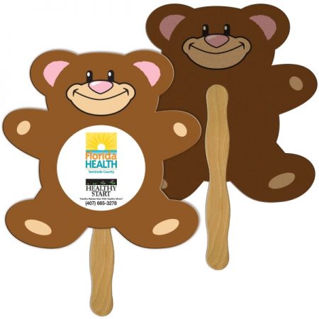 Teddy bear hand fan
Animal hand fan