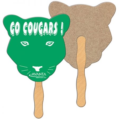 Cougar hand fan
Animal hand fan
