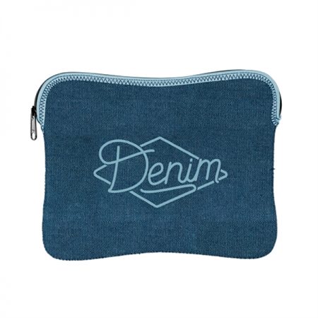 Denim iPad holder