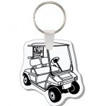 club-car-golf-cart-shaped-keychain
