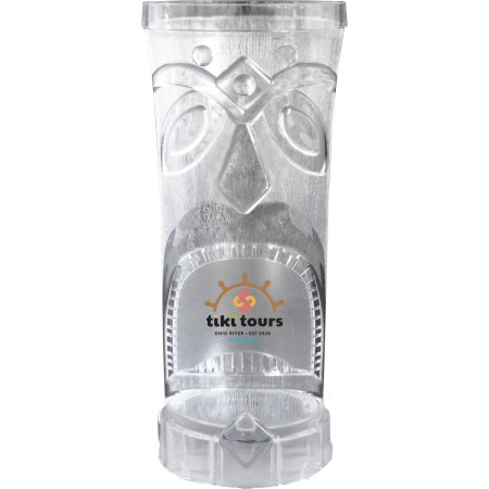 personalized Plastic Tiki Cup decorated with a custom printed logo