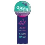 2×6 ribbon button 3in