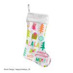 Item #1948 Sublime Series Holiday Stocking