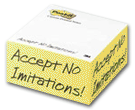 Buy post it notes and cubes all shapes with your custom message promotional post it notes for newspaper and magazine attachment