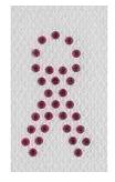 Red Ribbon Swarovski Crystal Tattoo... from ASI 88442 ZZ - NOT KNOWN, OLD...