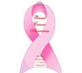 Ribbon-Shaped Window Sign