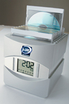 Calendar and Alarm Clock with pop-up CD holder