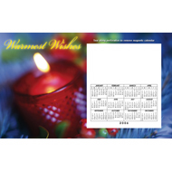 Candle - Holiday Magnetic Calendar Perfcard... from ASI 68507 The Magnet Group