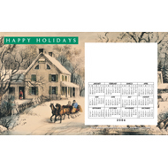 Currier & Ives- Holiday Magnetic Calendar Perfcard... from ASI 68507 The...