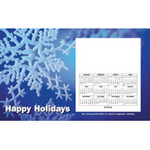 Snowflakes - Holiday Magnetic Calendar Perfcard