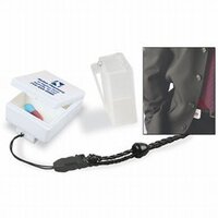 Emergency Pill Box With Clip and Neck Strap... from ASI 38980 Bay State...