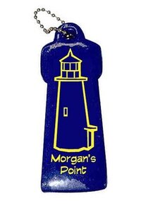 Lighthouse / Light House Shaped Floating Keychain