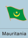 Mauritania Flag Pin