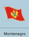 Montenegro Flag Pin