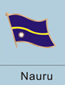 Nauru Flag Pin