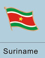 Suriname Flag Pin