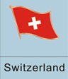 Switzerland Flag Pin
