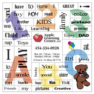 Kids 49 Motivation Words Message Magnet... from ASI 68507 The Magnet Group