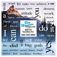Mountain 49 Motivation Words Message Magnet... from ASI 68507 The Magnet Group