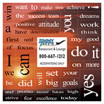 Sunset 49 Motivation Words Message Magnet