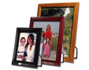Wood Picture Frames with your custom printed branding or personalized logo.