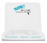 Computer - Die cut Post it Note Pads