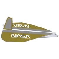 Space Shuttle / Spacecraft Shaped Paper / Cardboard Glider... from ASI 67620...