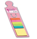 Awareness Ribbon Bookmark with sticky flags