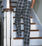Men's Plaid Cabana Lounge Pant with Pocket
