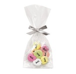 Custom Message Conversation Hearts in Favor Bag