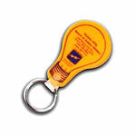 Lightbulb Shaped Keyring