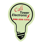 Light Bulb Shaped Magnets - Glow in the Dark