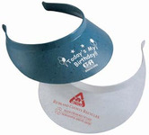 Sun Visor made of recycled materials