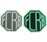 Glow in the Dark Keychains in 2 Dimensional Custom Shape